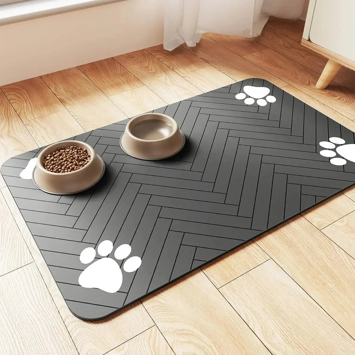 PEThic™ DryPaws - Absorbent & Anti-Slip Pet Feeding Mat