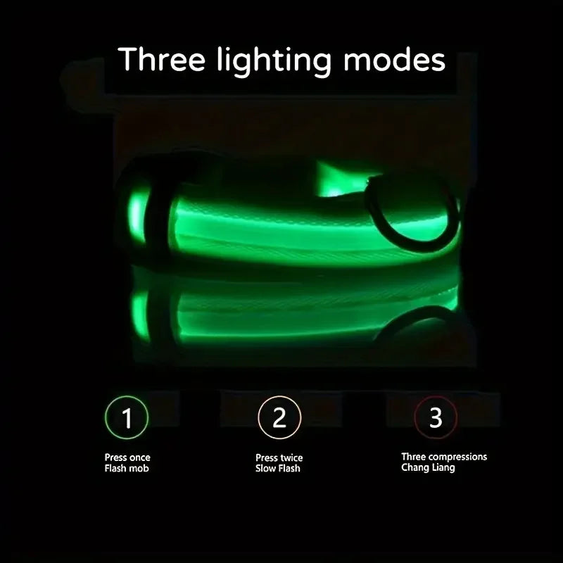 PEThic™ NightGlow - Ultra-Bright LED Safety Dog Collar