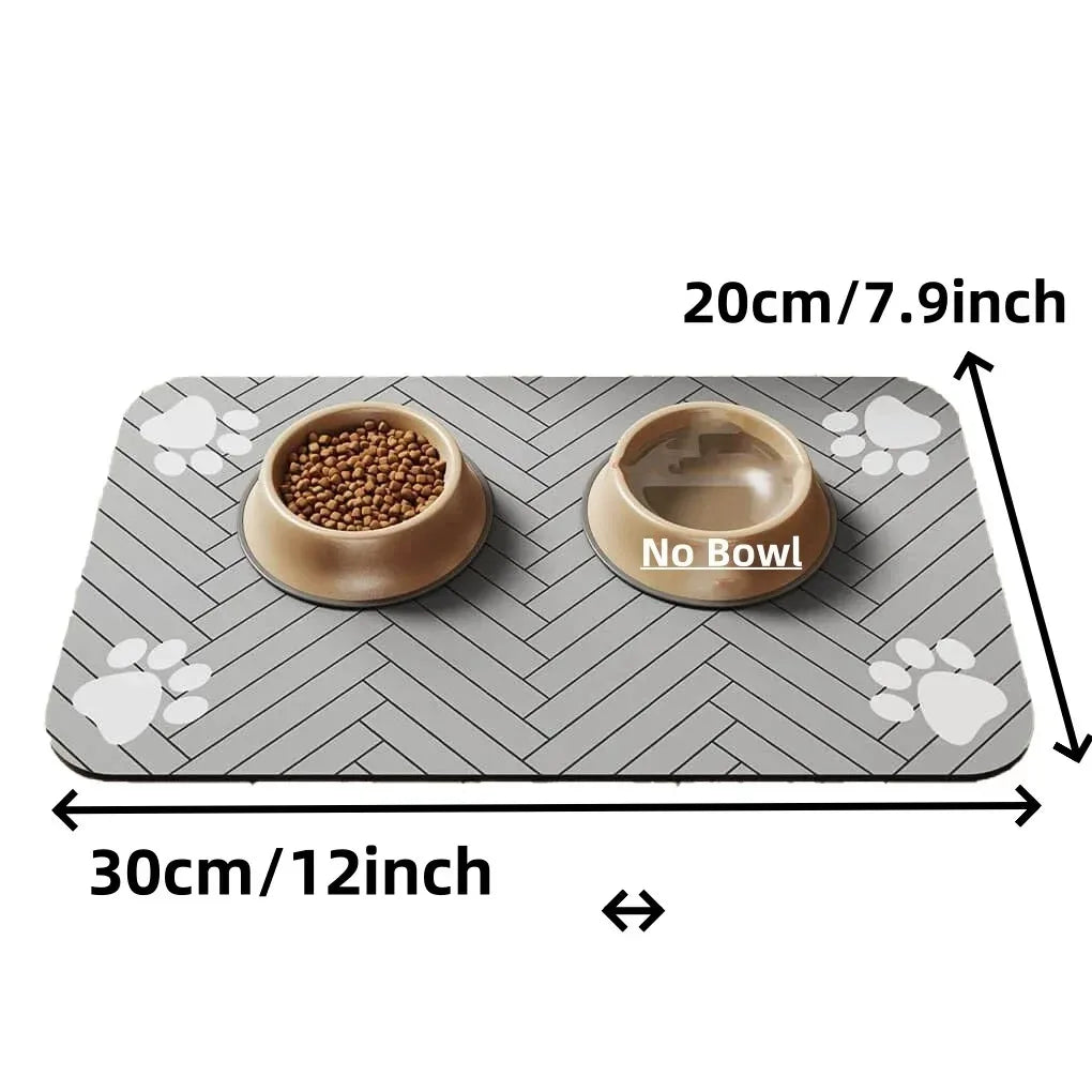 PEThic™ DryPaws - Absorbent & Anti-Slip Pet Feeding Mat
