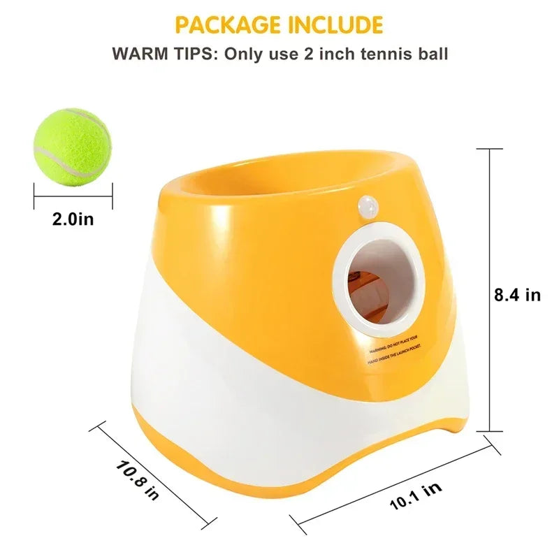 PEThic™ FetchBot - Automatic Pet Tennis Ball Launcher