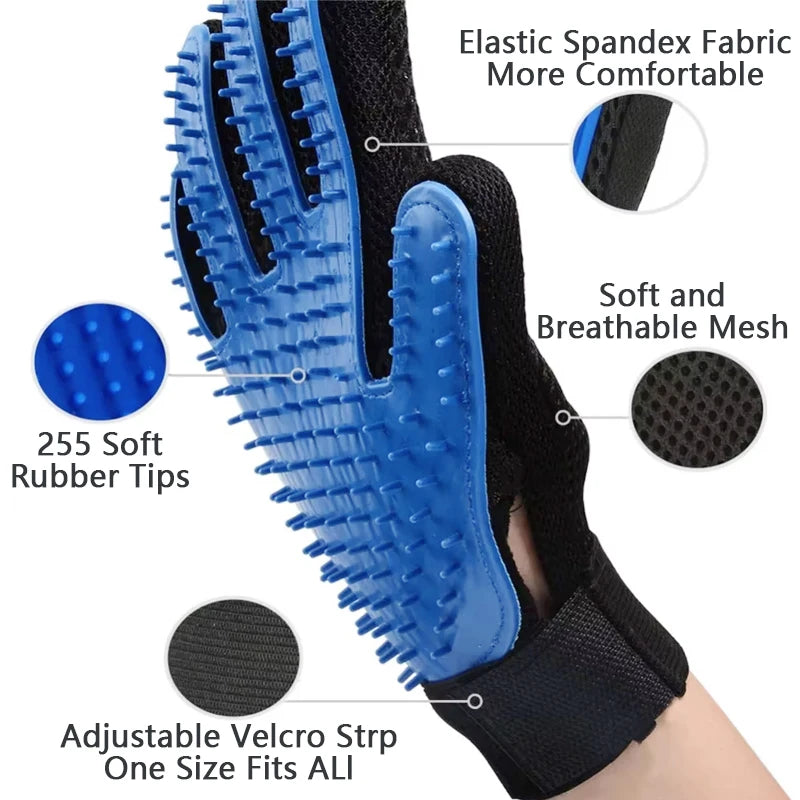 PEThic™ GentleTouch - Pet Grooming & Massage Glove