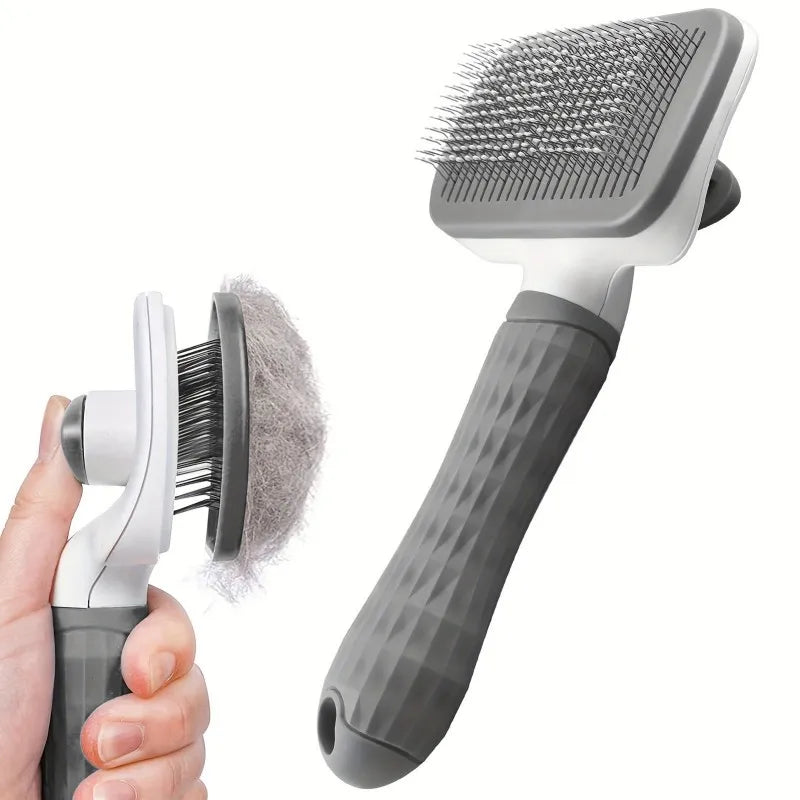 PEThic™ FurGroom - Self-Cleaning Pet Grooming Brush