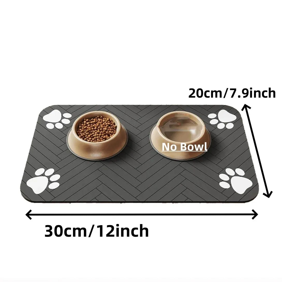 PEThic™ DryPaws - Absorbent & Anti-Slip Pet Feeding Mat